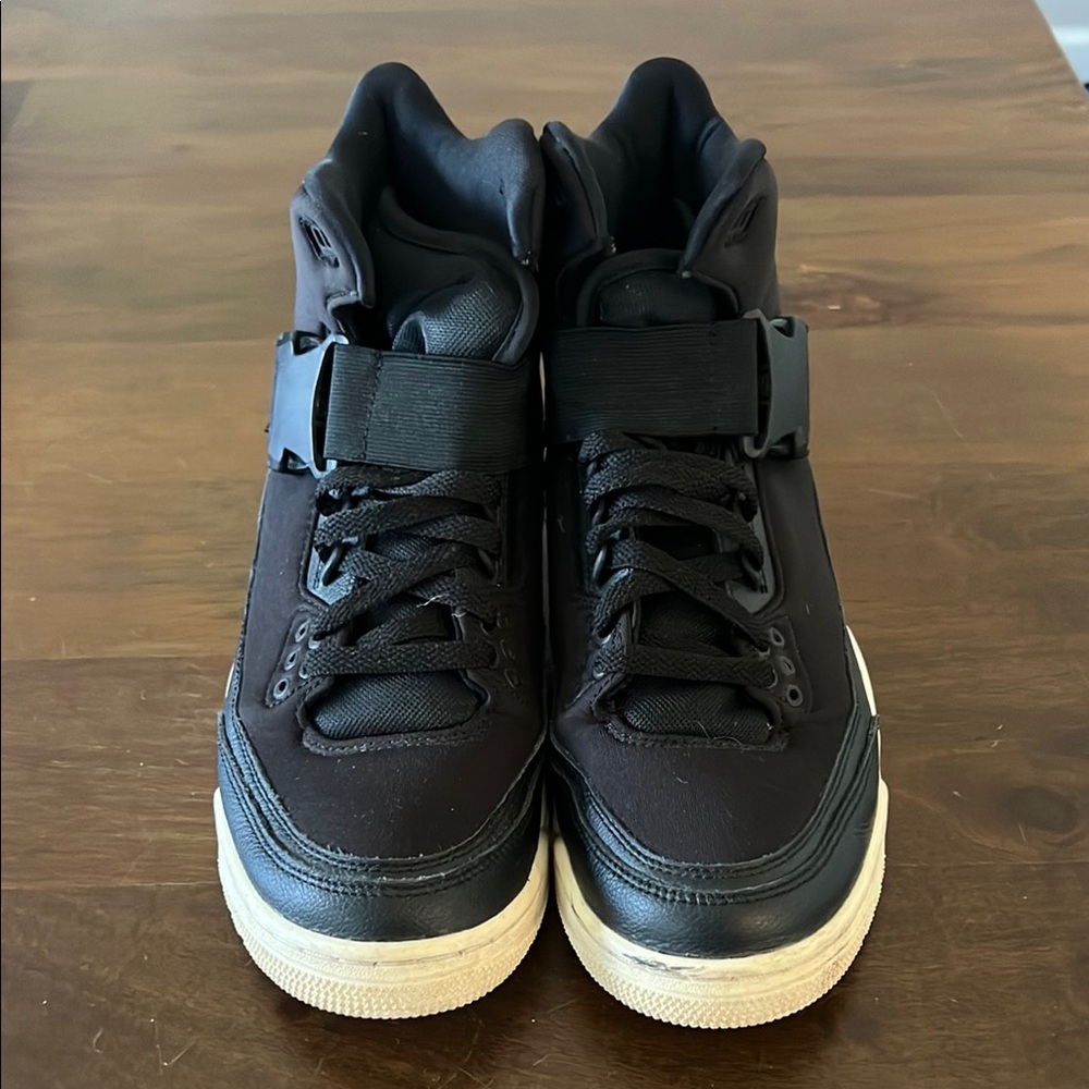 Black High-Top Sneakers